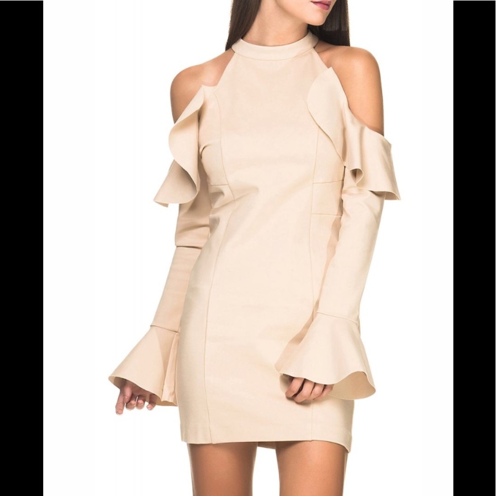 FREE PEOPLE COLD SHOULDER DRESS
